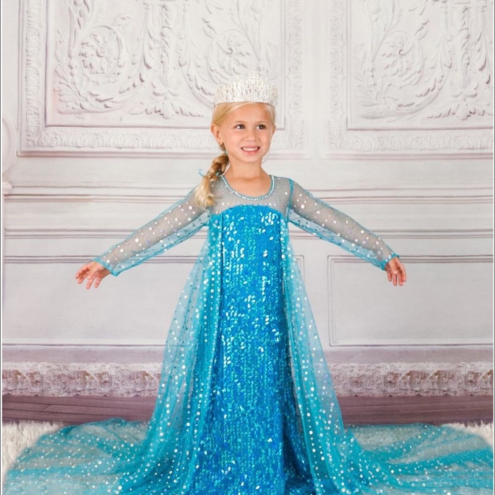 BEAUTIFUL Elsa-style dress, NWT